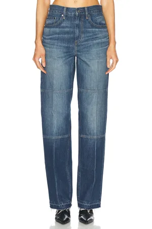 Helmut Lang High Waisted Straight Leg in