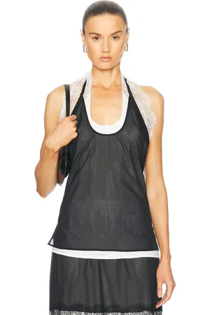 Helmut Lang Lace Camisole Top in