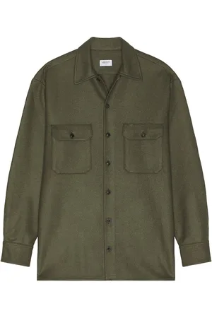 Ghiaia Cashmere Virgin Wool Working Shirt in