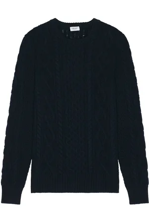 Ghiaia Cashmere Wool Cable Knit Pescatore Sweater in
