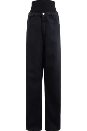 Alaïa Knit Band Waist Straight Leg in