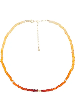 Sydney Evan Butterfly Beaded Necklace in