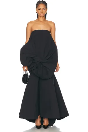 Christopher John Rogers Tie Front Bubble Gown in