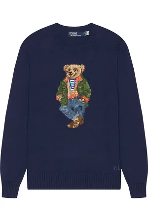 Ralph Lauren Bear Crewneck Sweater in