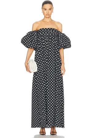 Caroline Constas Emilia Ruched Empire Maxi Dress in