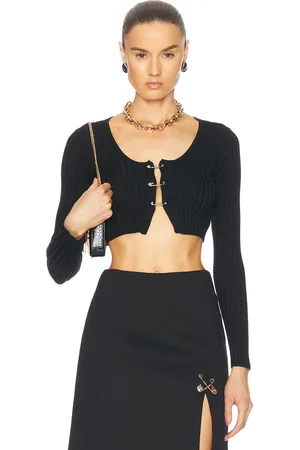 VERSACE Cropped Cardigan in