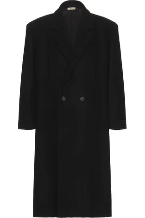 FEAR OF GOD Boiled Wool Relaxed Overcoat in