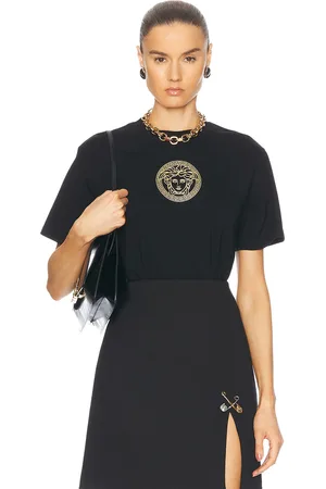 VERSACE Cropped T-shirt in