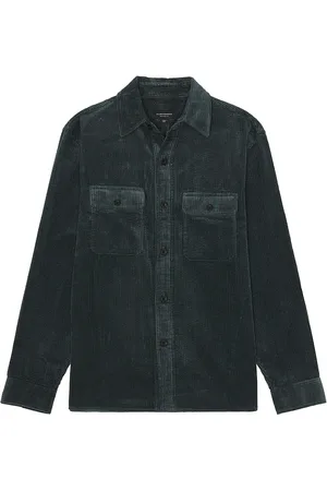 CLUB MONACO Wide Wale Corduroy Shirt in