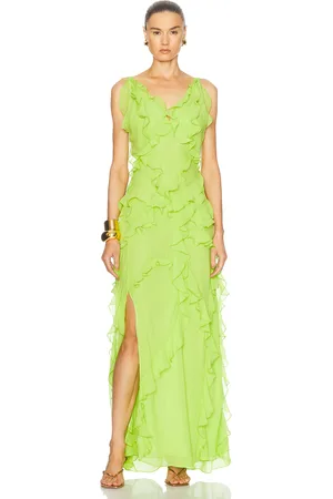 RACHEL GILBERT Cedar Gown in