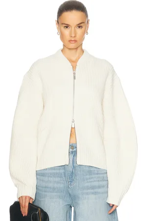 Helmut Lang Zip Up Cardigan in