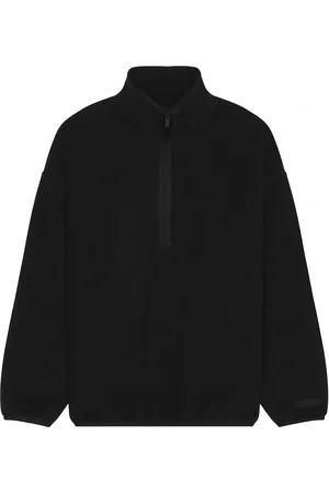 FEAR OF GOD Brushed Half Zip Pull Over in