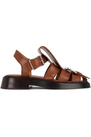 Alexander McQueen Buckle Flat in