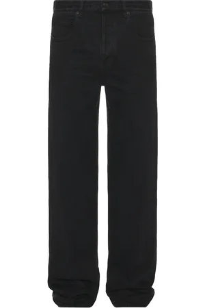 Saint Laurent Mid Straight Baggy Jean in