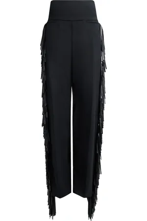 Alaïa Fringe Wide Leg Pant in