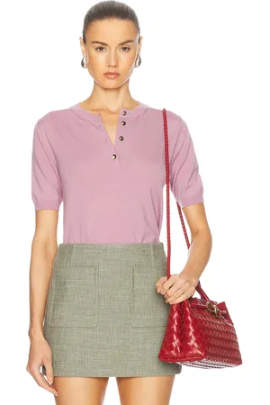 Bottega Veneta Short Sleeve Top in