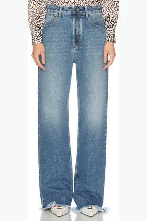 Alessandra Rich Low Waist Baggy Wide Leg in