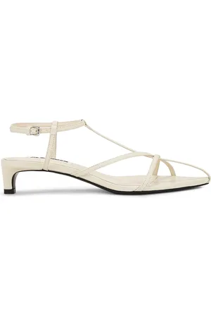 Jil Sander Cage Sandal Heel in