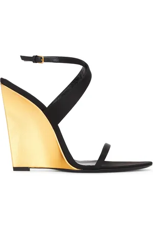 Saint Laurent Wedge Sandal in