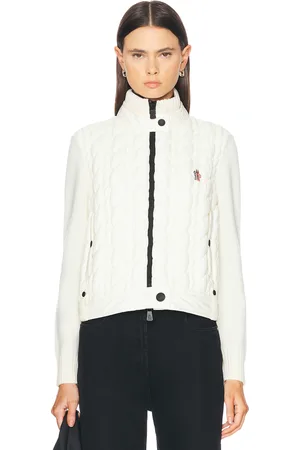 Moncler Zip Up Cardigan in