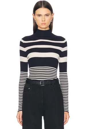 Moncler Long Sleeve Turtleneck Top in