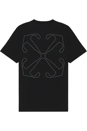 OFF-WHITE Stitch Arrow Slim Short Sleeve Tee in