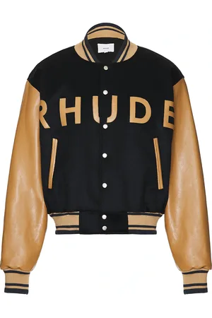 Rhude Logo Varsity Jacket in