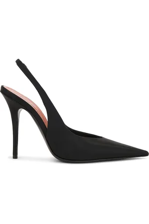 Amina Muaddi Anok 105 Satin Sling Pump in