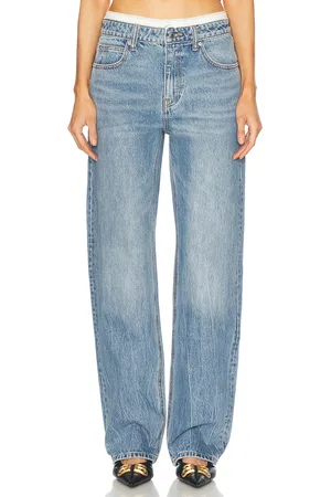 Alexander Wang Mid Rise Straight Leg in