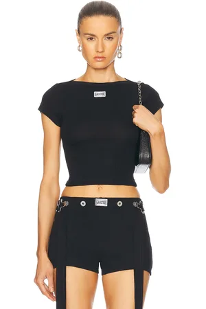 Jean Paul Gaultier Cropped Baby Tee in