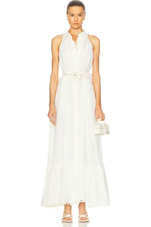 HEMANT AND NANDITA Tora Long Belt Buckle Dress in