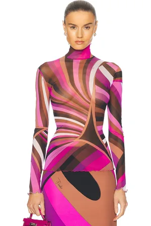 Emilio Pucci Long Sleeve Top in