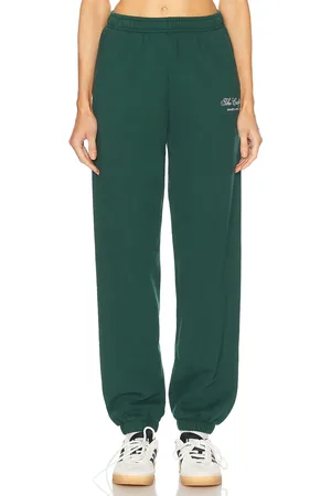 Sporty & Rich X Hotel Carlyle Script Embroidered Sweatpant in