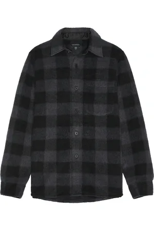 CLUB MONACO High Texture Shirt Jacket in