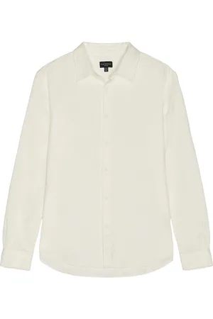 CLUB MONACO Waffle Textured Shirt in