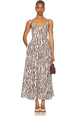 Nicholas Anya Sleeveless Maxi Dress With Panels in