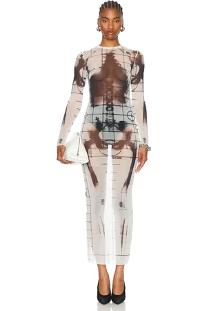 Jean Paul Gaultier Squeletor Long Dress in