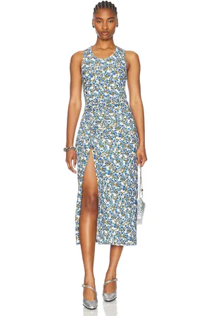 Paco rabanne Sleeveless Midi Dress in