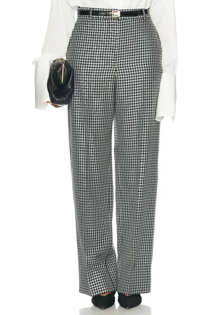 Stella McCartney Checked Loose Pant in