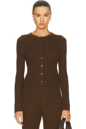 Guest In Residence Jane Cable Cashmere Cardigan in