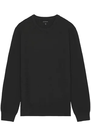 CLUB MONACO Twill Crew Sweater in