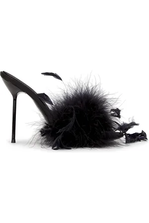 PARIS TEXAS Lidia Feather 105 Mule in