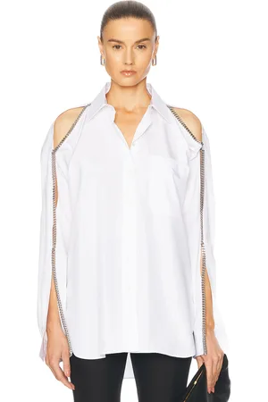 Stella McCartney Falabella Chain Detail Shirt in