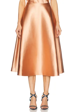 Carolina Herrera Midi Circle Skirt in