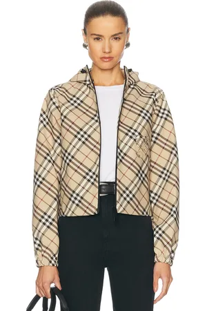 Burberry Cropped Windbreaker in