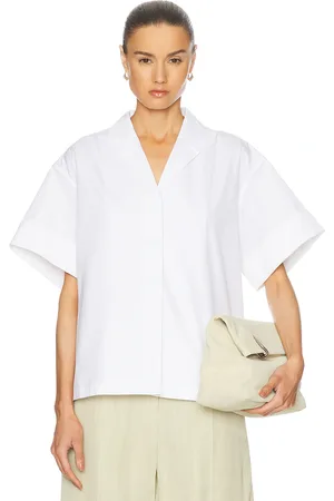 Jil Sander Cropped Cotton Poplin Shirt in