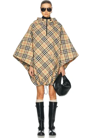 Burberry Check Cady Cape in