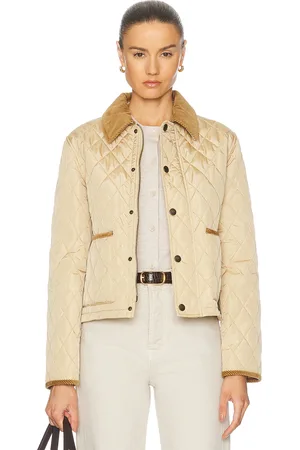 Burberry Cropped Quilted Jacket in
