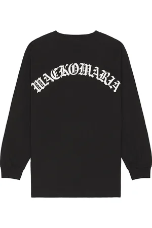 Wacko Maria Crew Neck Long Sleeve T-Shirt Type-1 in