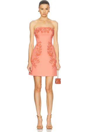 Carolina Herrera Strapless Mini Dress in